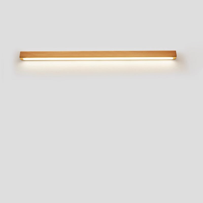 Kairo – Japanse Massief Houten LED Strip Wandlamp (Eenzijdig / Tweezijdig)