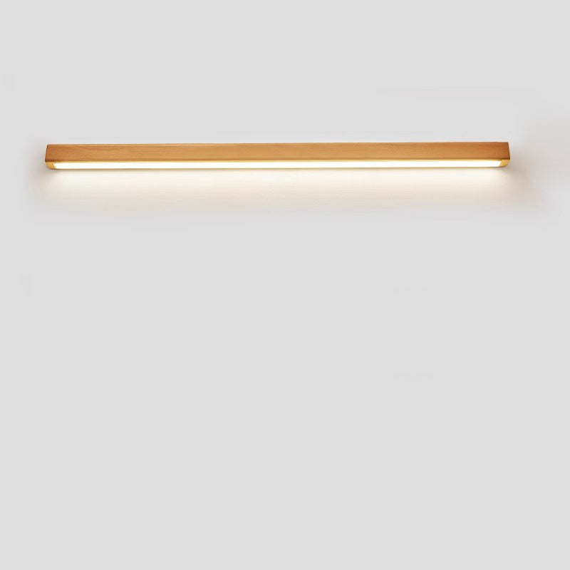 Kairo – Japanse Massief Houten LED Strip Wandlamp (Eenzijdig / Tweezijdig)