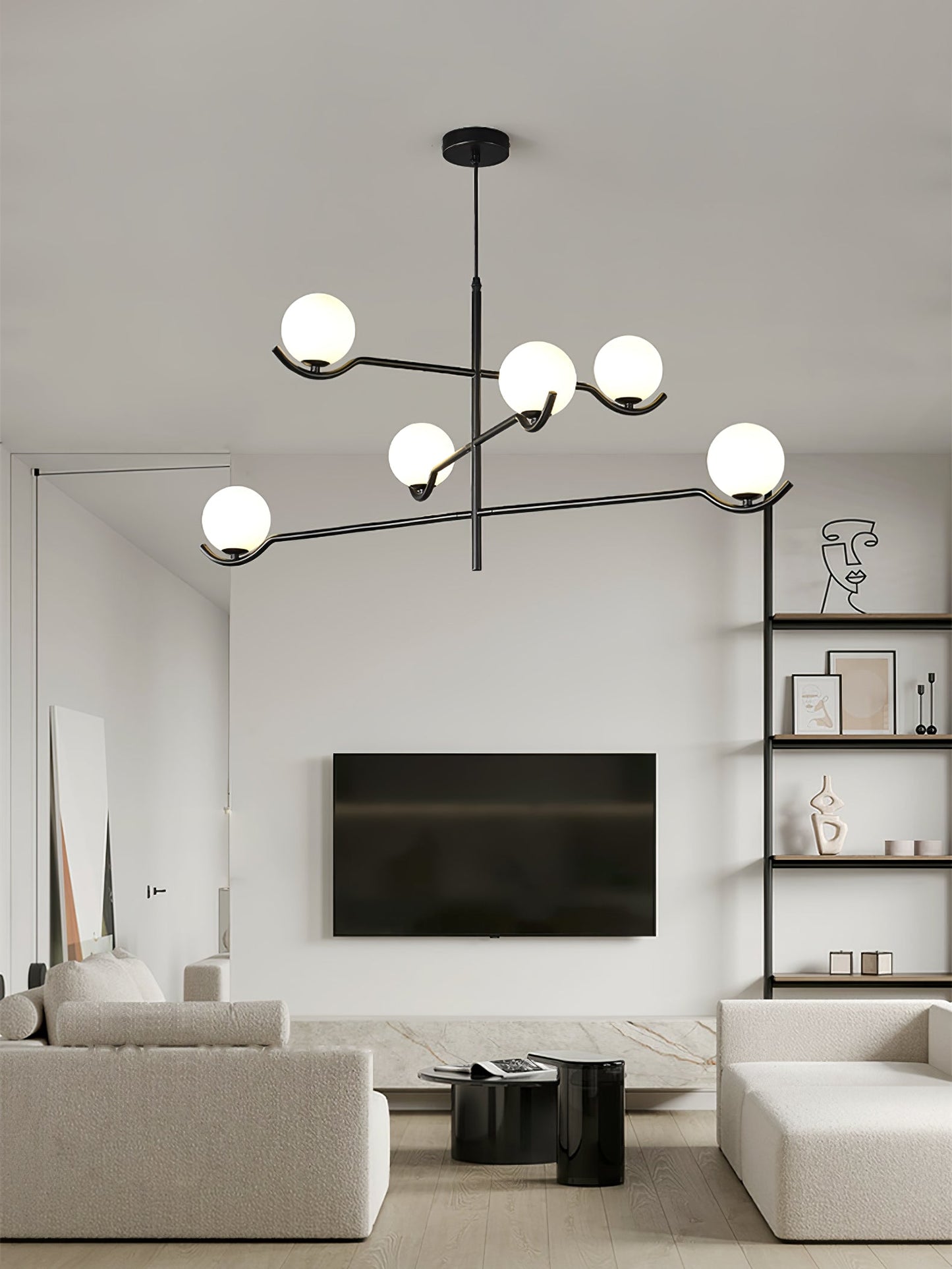 Solivra - Artistieke Baer Hanglamp Met Uniek Ontwerp