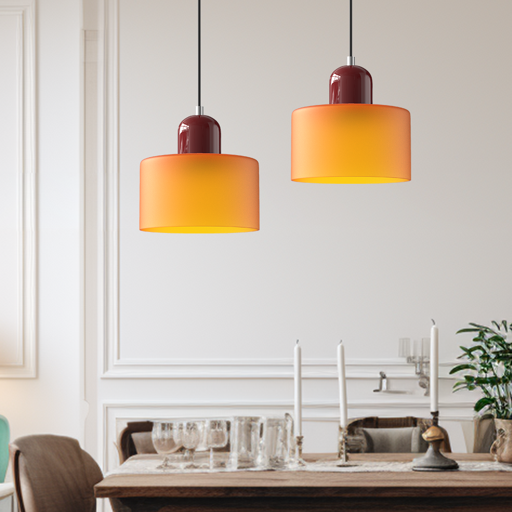 Yardora - Geïnspireerde Glazen Hanglamp Voor Moderne Woningen