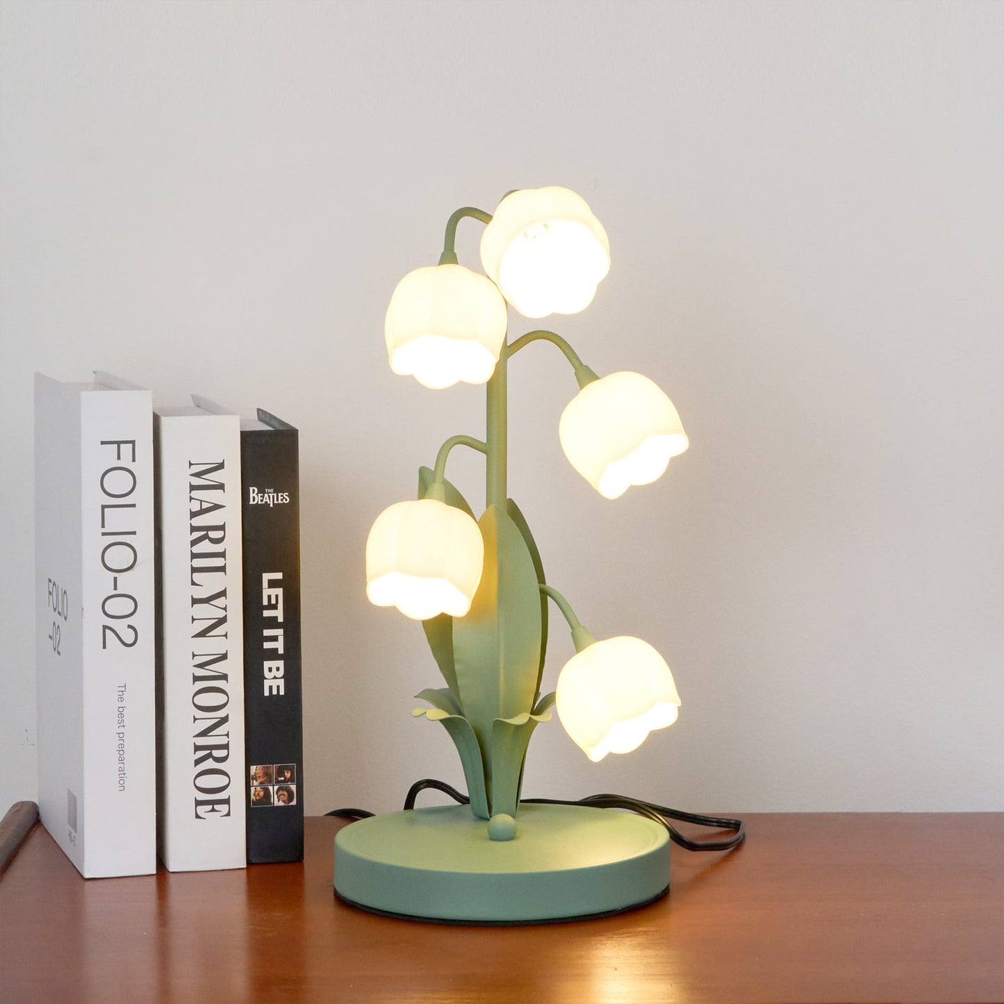 Rayora - Eigentijdse Bell Orchid Lamp Met Warm Gloeiend Licht