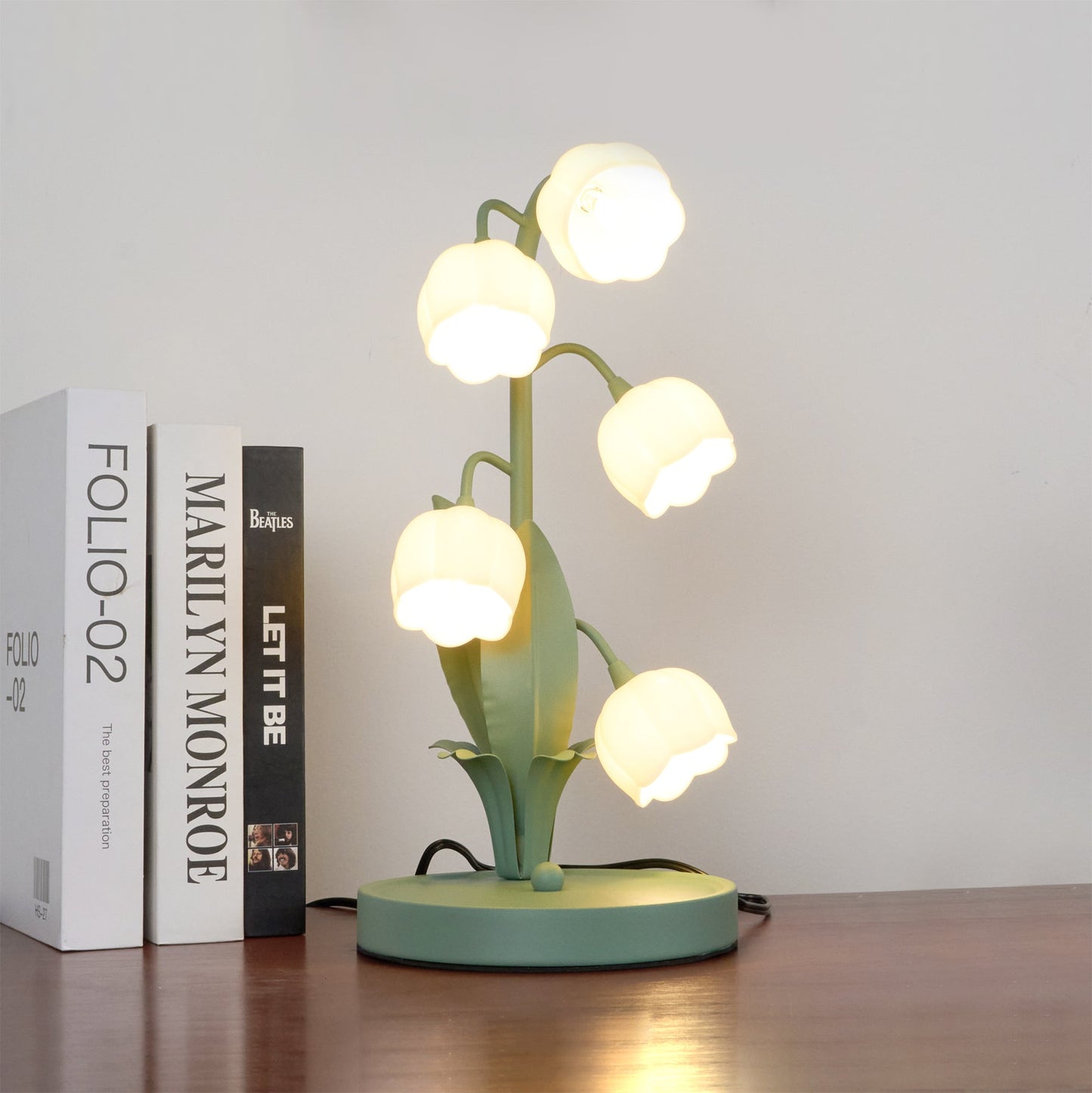 Rayora - Eigentijdse Bell Orchid Lamp Met Warm Gloeiend Licht