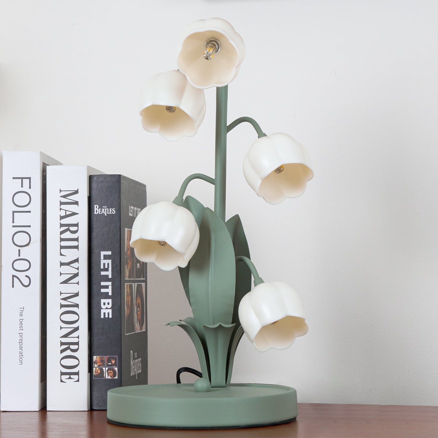 Rayora - Eigentijdse Bell Orchid Lamp Met Warm Gloeiend Licht