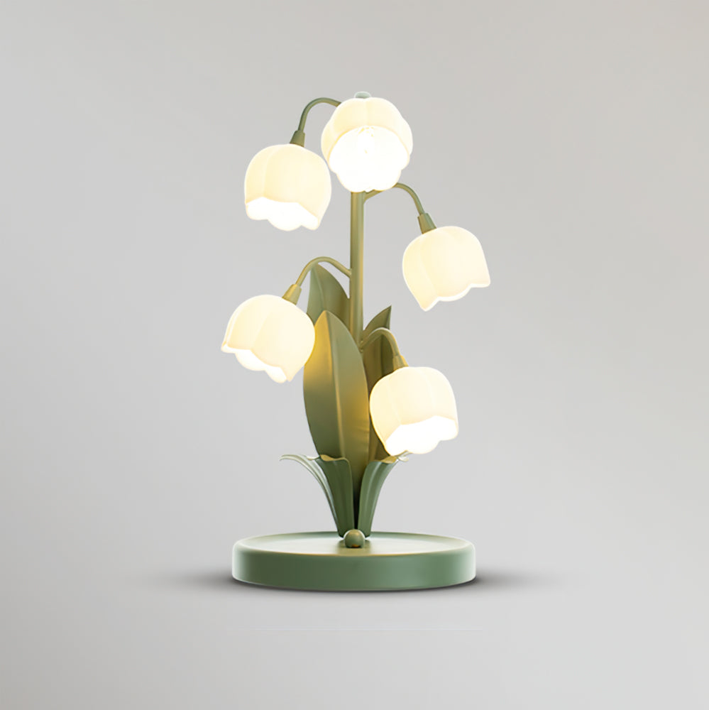 Rayora - Eigentijdse Bell Orchid Lamp Met Warm Gloeiend Licht