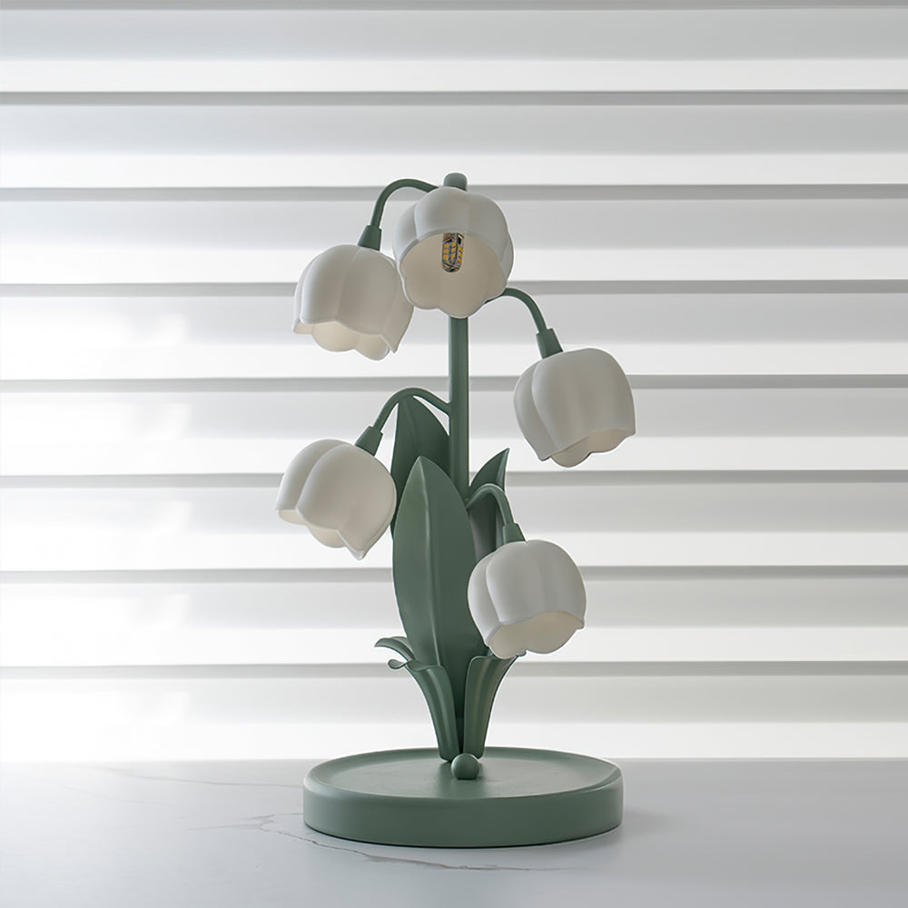 Rayora - Eigentijdse Bell Orchid Lamp Met Warm Gloeiend Licht