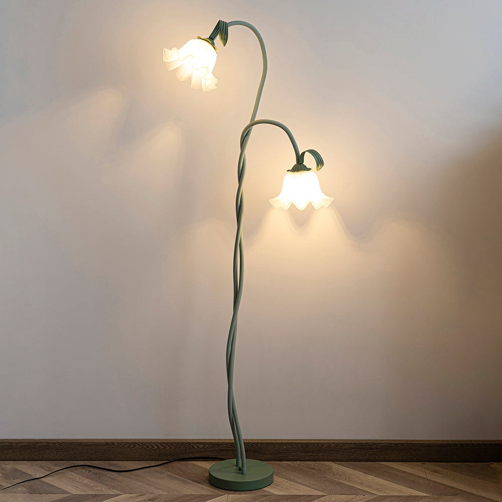 Calla – Bloemen Vloerlamp (Artistieke Staande Lamp, E27 LED)