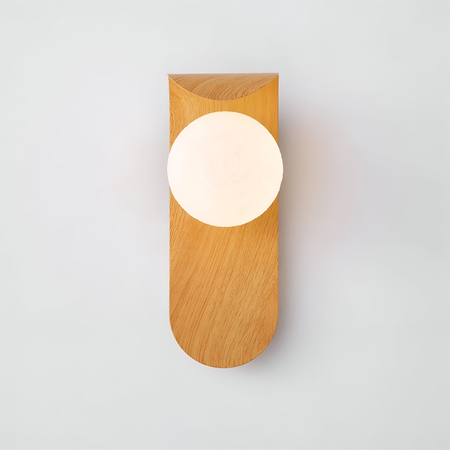 Carlyle – Scandinavische Minimalistische Wandlamp met Houtaccent (LED)