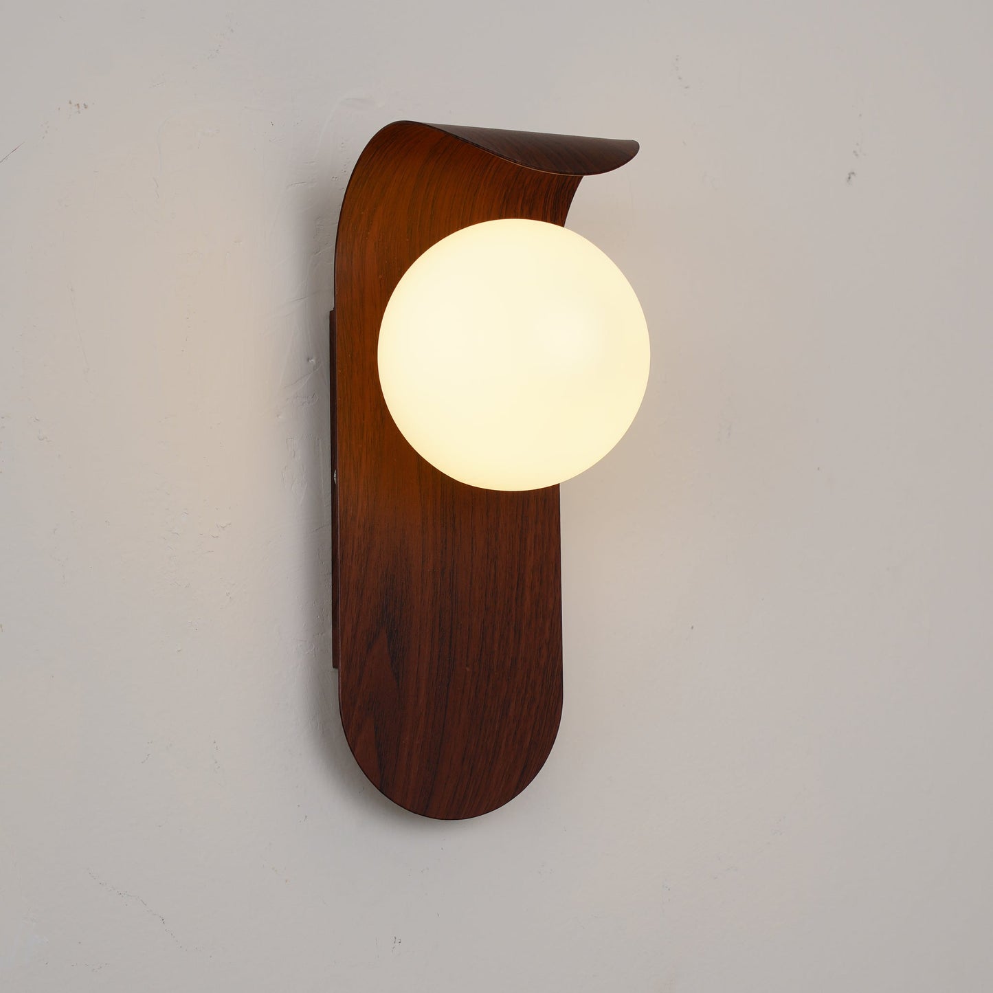 Carlyle – Scandinavische Minimalistische Wandlamp met Houtaccent (LED)