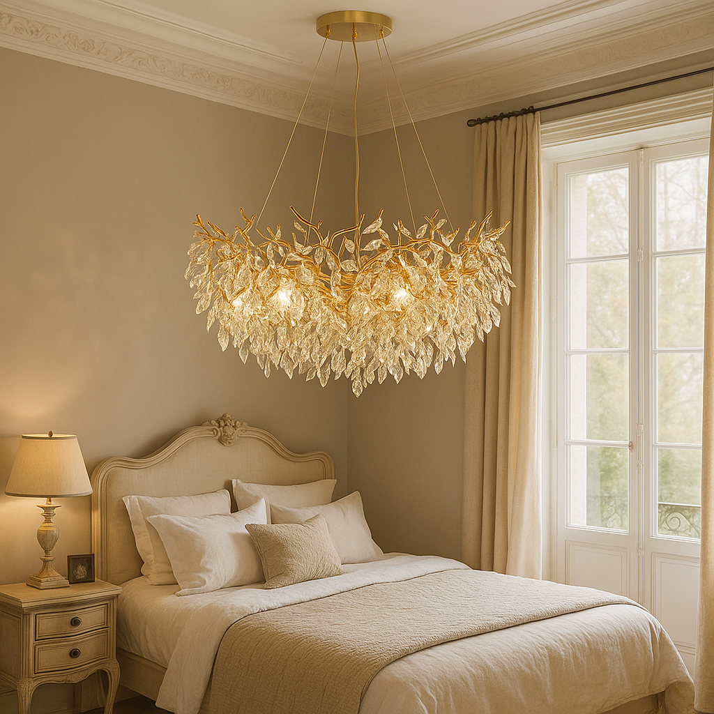 Lantherra - Moderne Luxe Kristallen Kroonluchter Met LED-Verlichting Voor Woonkamers