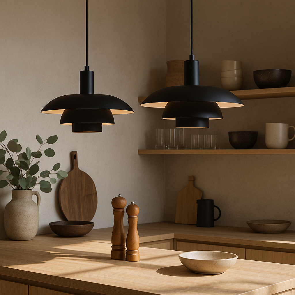 Radiora - Elegante Deense Hanglamp Met Minimalistisch Ontwerp