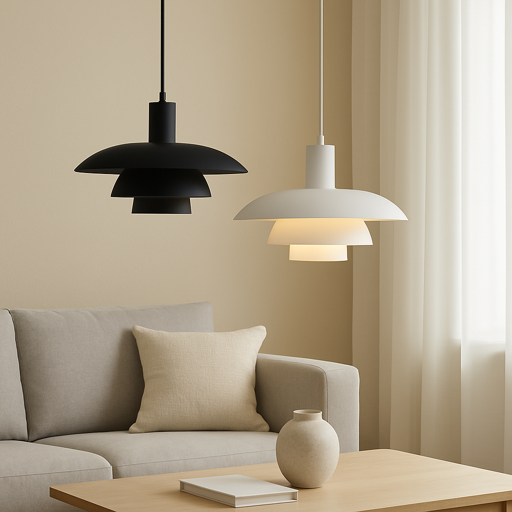Radiora - Elegante Deense Hanglamp Met Minimalistisch Ontwerp