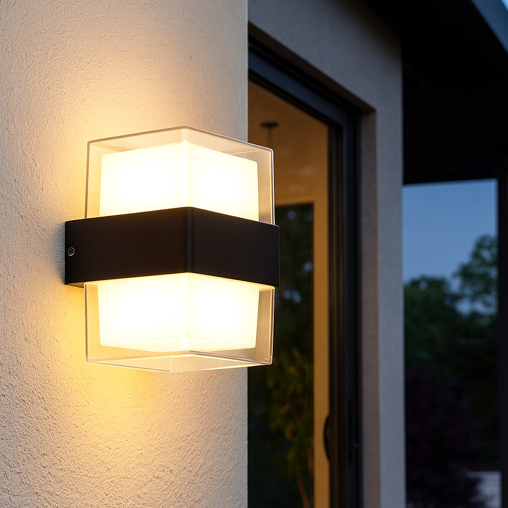 Sculpora - Bewegingsgeactiveerde LED Wandlamp Voor Veilige En Stijlvolle Tuinverlichting