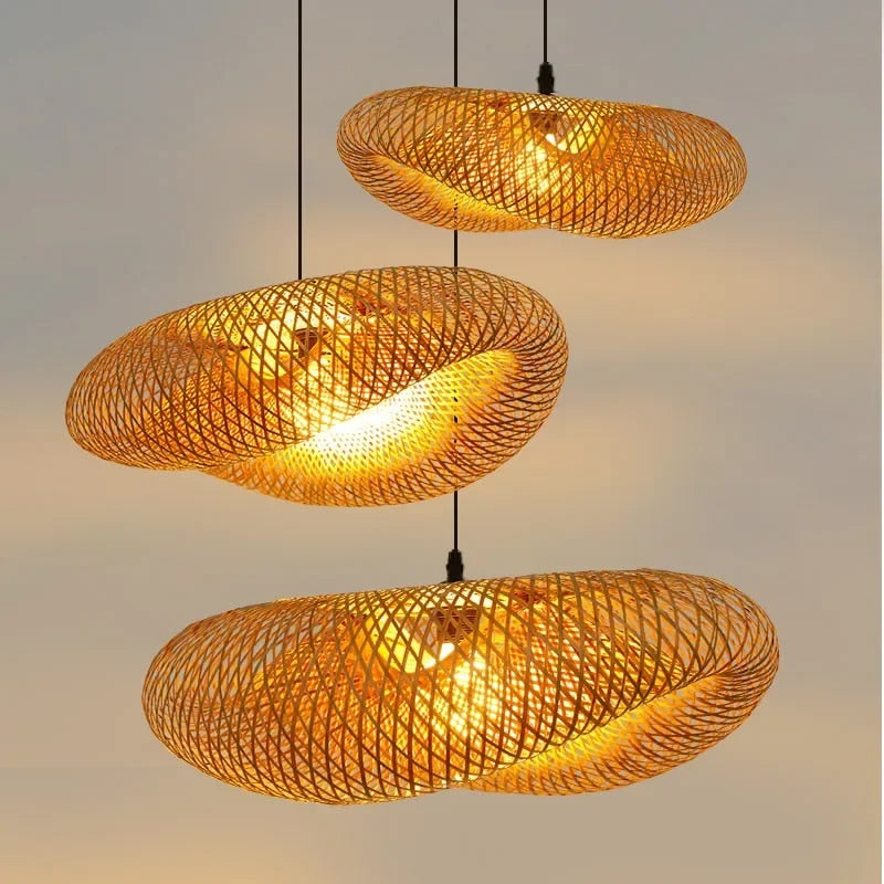 Bamora – Moderne Bamboe Hanglamp voor Warme, Stijlvolle Interieurs