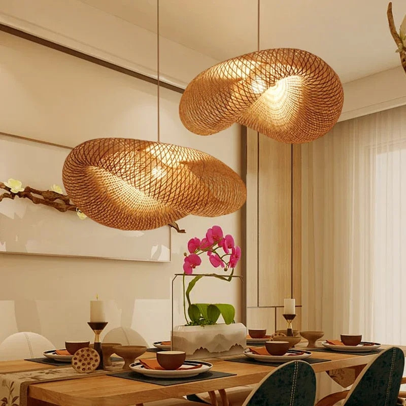 Bamora – Moderne Bamboe Hanglamp voor Warme, Stijlvolle Interieurs