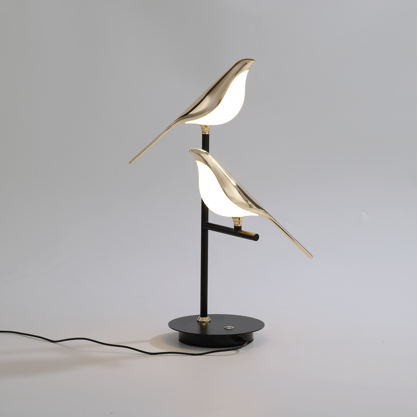 Aviora – Luxe Gouden Vogel LED Tafellamp