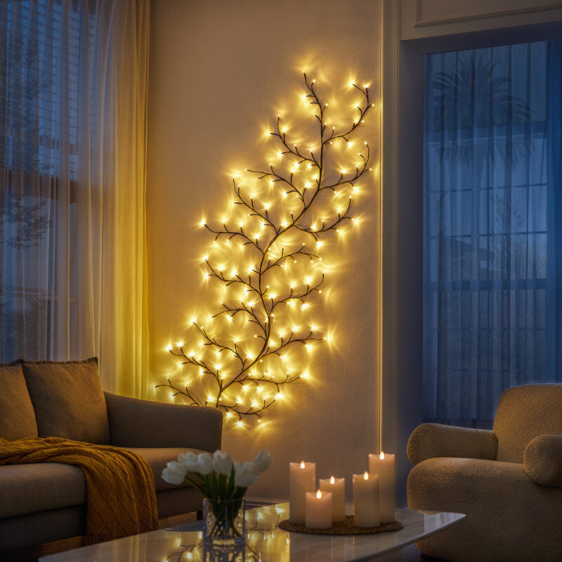 LumiBranch – Betoverde Wilgentak Wandlamp