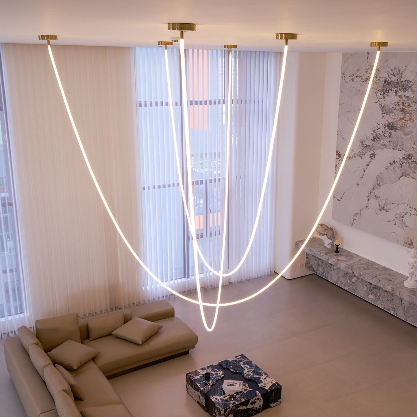 Veralux - Elegante Flex LED Hanglamp Voor Moderne Interieurs