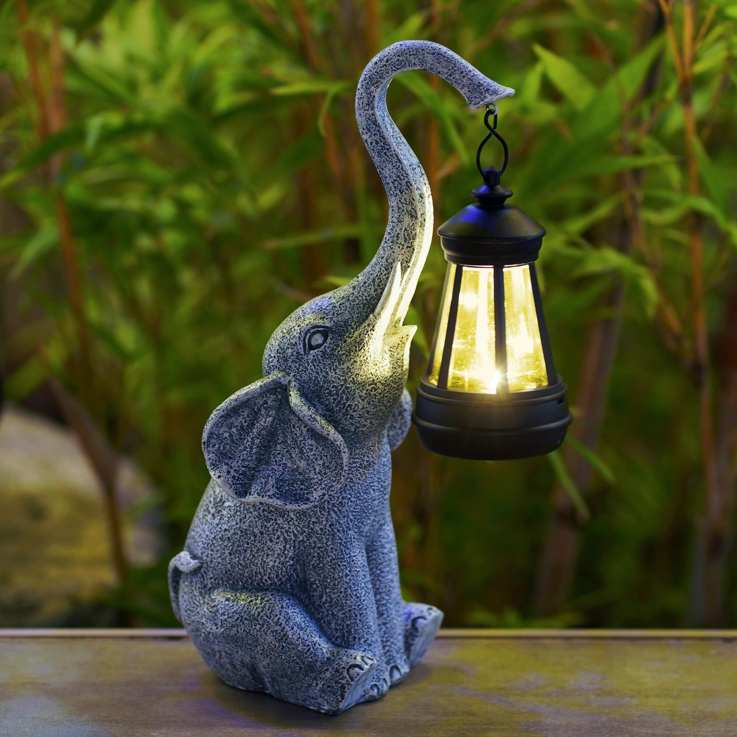 EleGlow – Zonne-olifant Lantaarnlamp