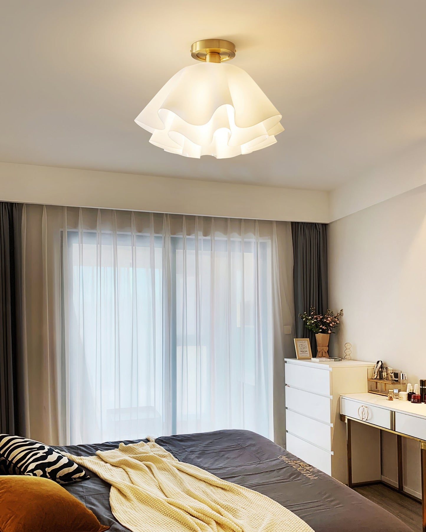 Gailon – Sculpturale Plafondlamp (Moderne Flush Mount, E27 LED)