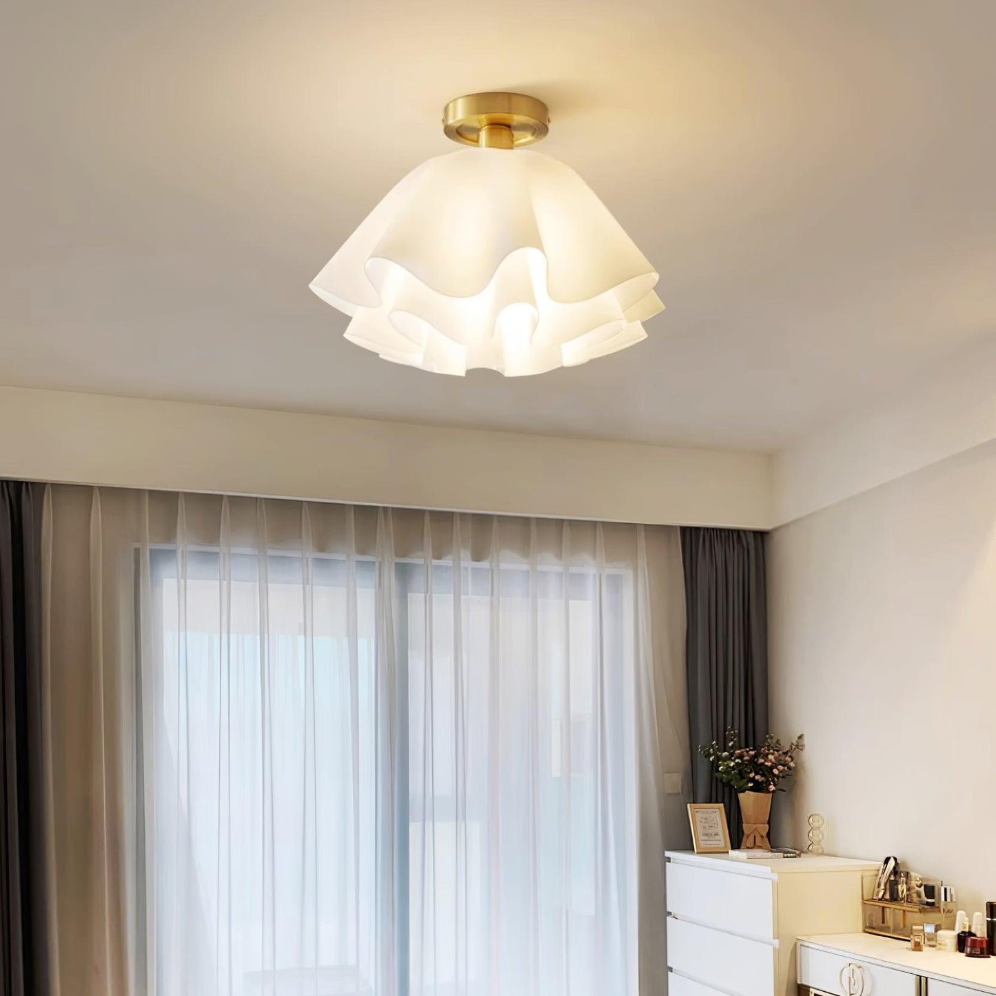 Gailon – Sculpturale Plafondlamp (Moderne Flush Mount, E27 LED)