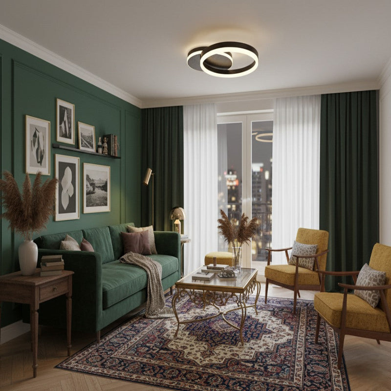Bloomelle - Moderne Plafondlamp Met Meerdere Cirkels Voor Stijlvolle Interieurverlichting