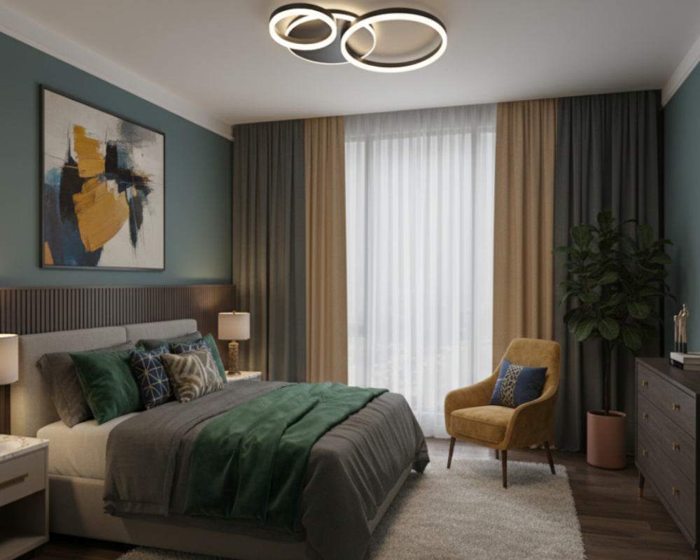 Bloomelle - Moderne Plafondlamp Met Meerdere Cirkels Voor Stijlvolle Interieurverlichting