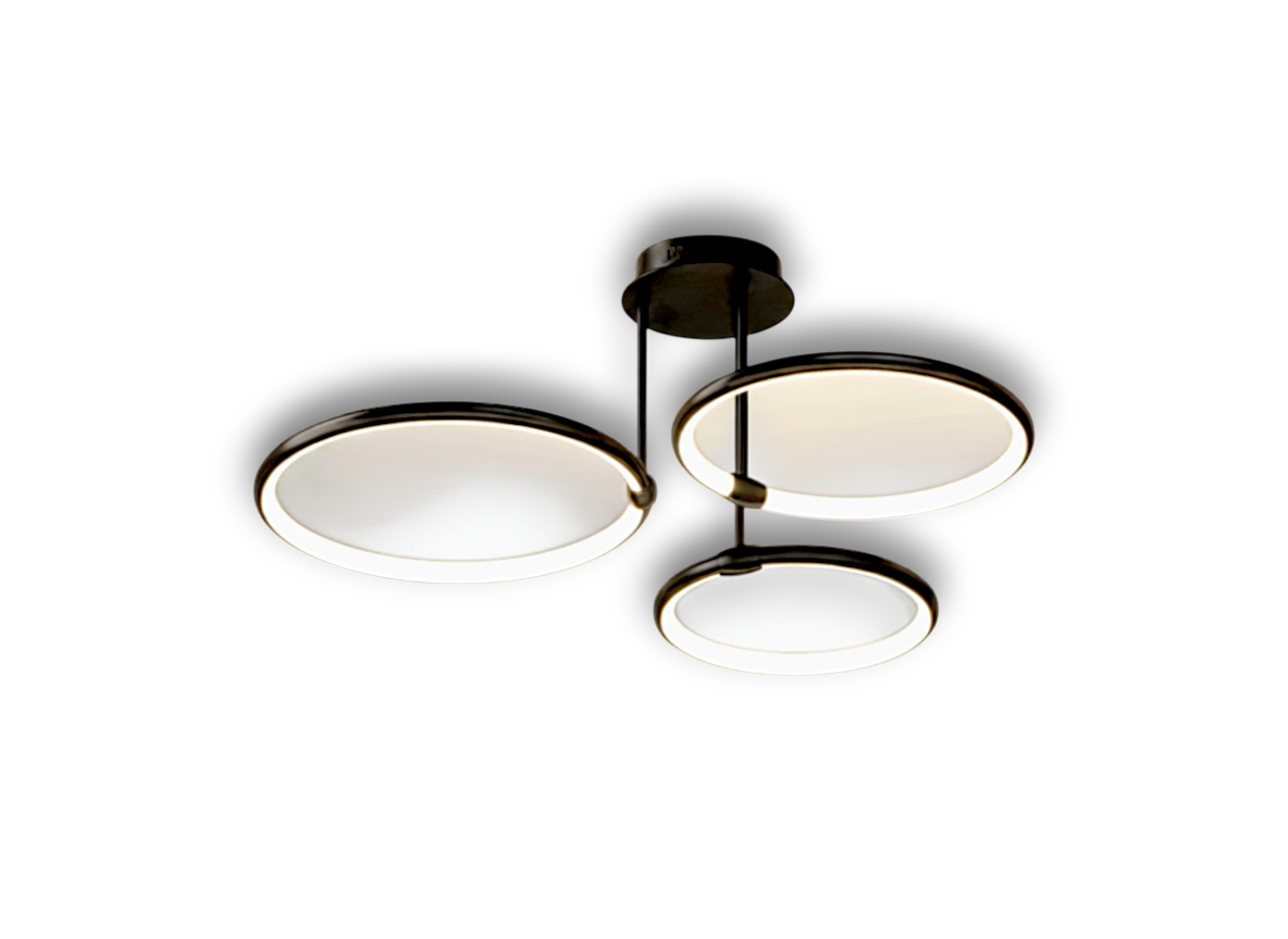 Aurelia – Moderne LED Plafondlamp met Geometrisch Ringontwerp