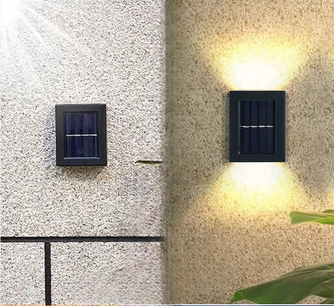 Solora – Draadloze Solar LED Wandlampen (Waterdichte Buitenverlichting voor Tuin & Balkon)