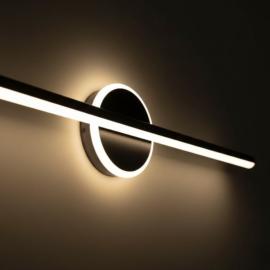 Leigh – Moderne LED Wandlamp (Rond / Vierkant Design)