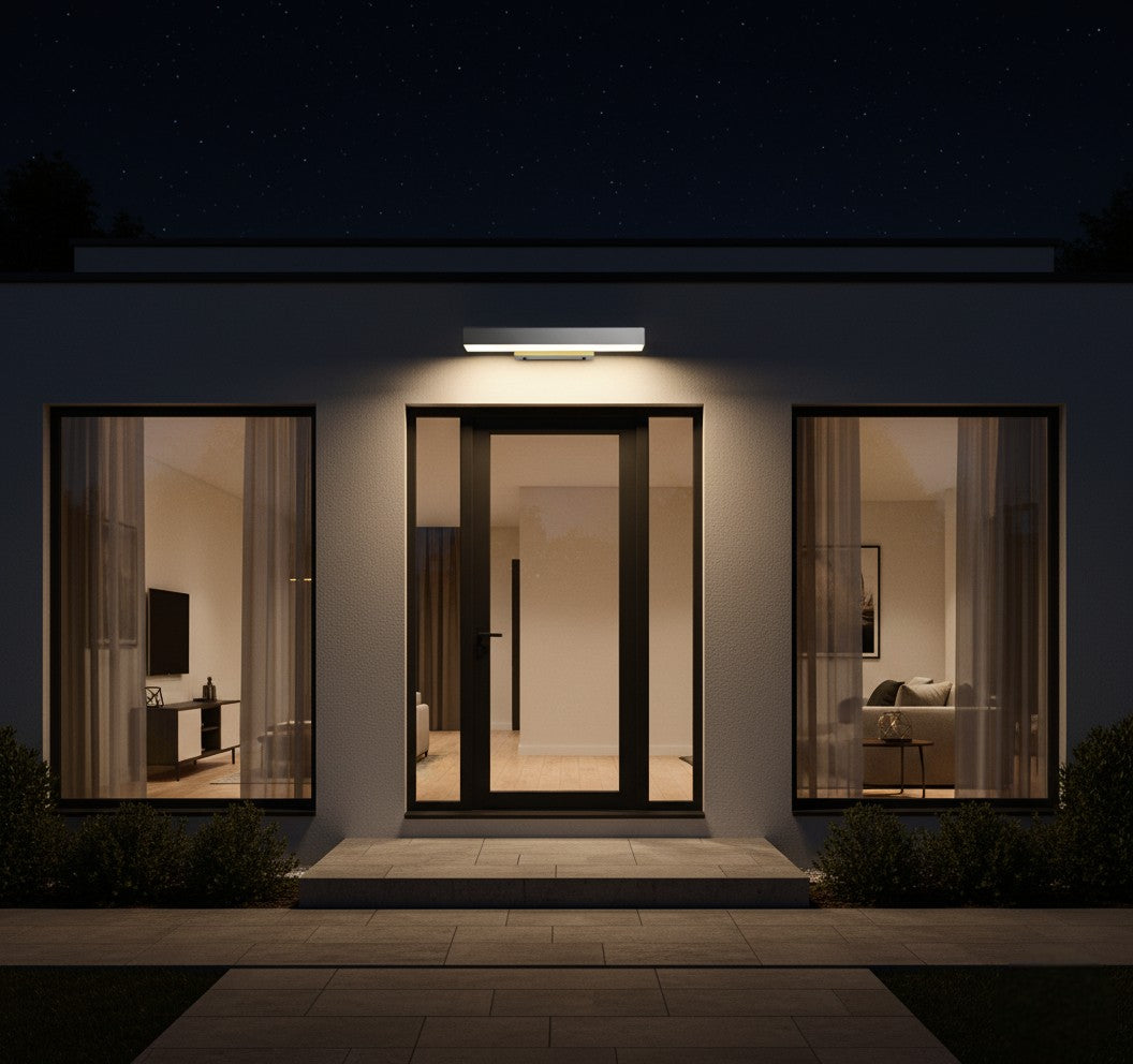 Yardora - Strakke Zwarte Wandlamp Met Minimalistisch Ontwerp Voor Moderne Ruimtes