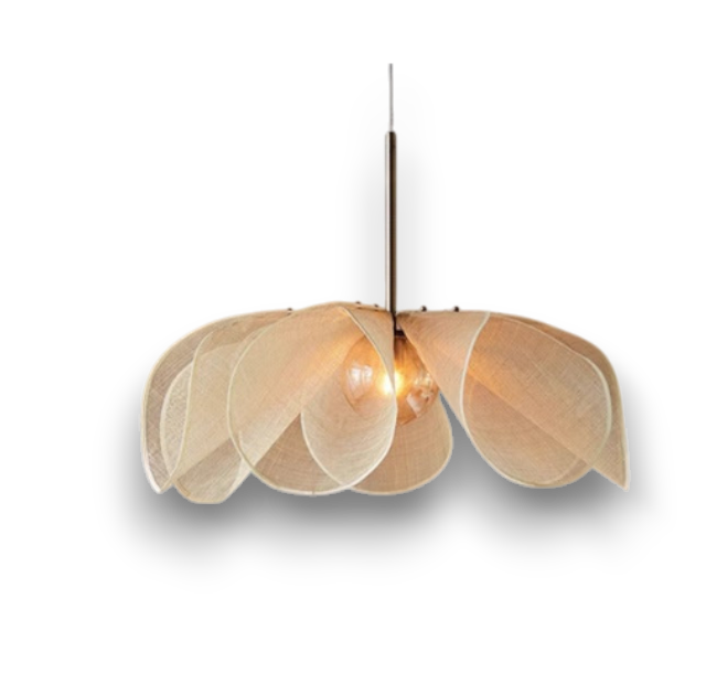 Deckora - Retro-geïnspireerde Stoffen Hanglamp Voor Gezellige Interieurs