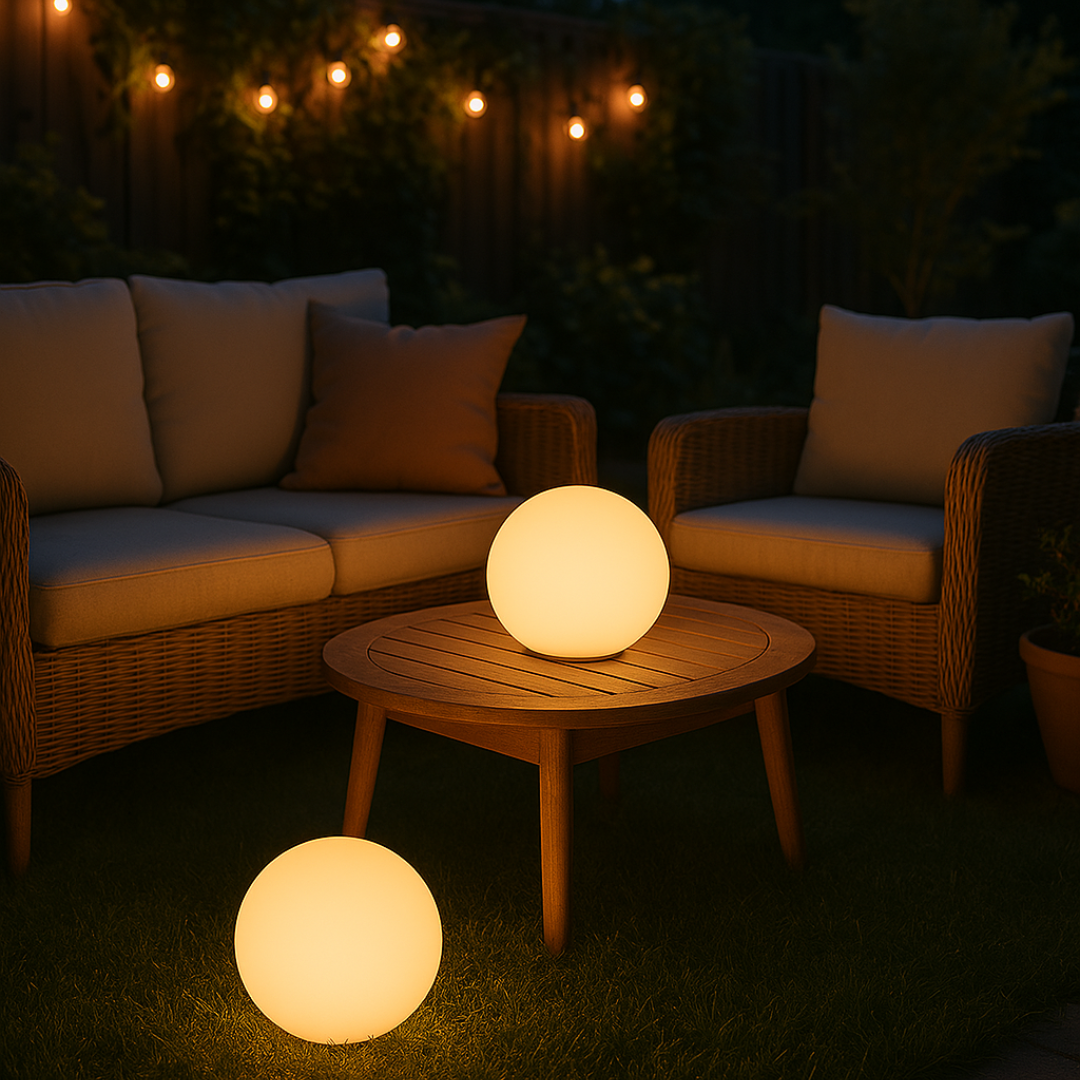GlowOrb – Draadloze LED Bollen Tafellamp