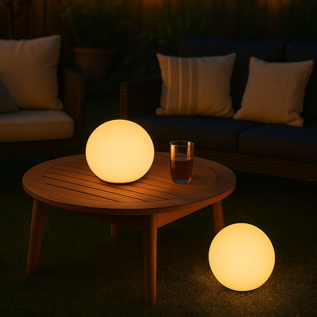 GlowOrb – Draadloze LED Bollen Tafellamp