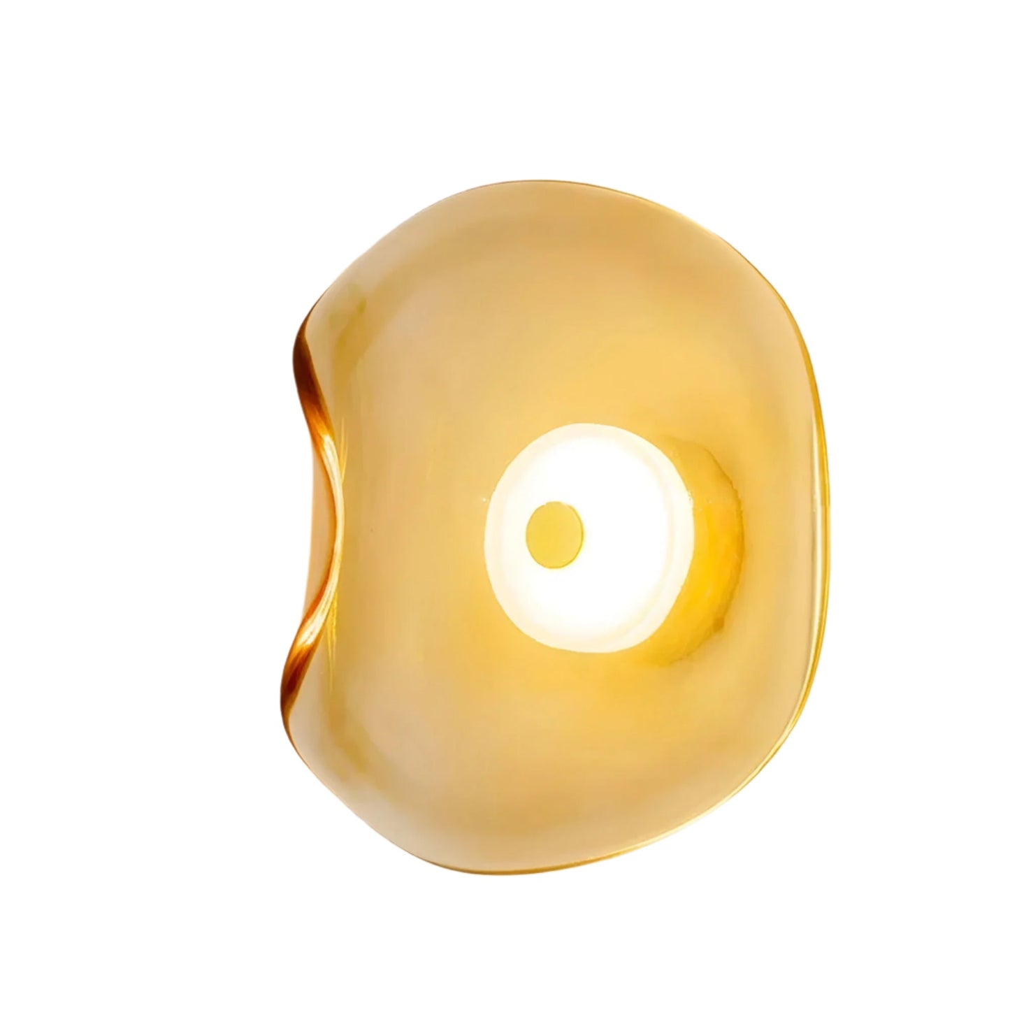 Ovola – Nordic Gebogen Glas LED Wandlamp