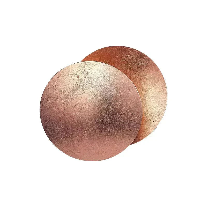 Aurelia – Gouden Wandlamp met Reflecterende Schijven