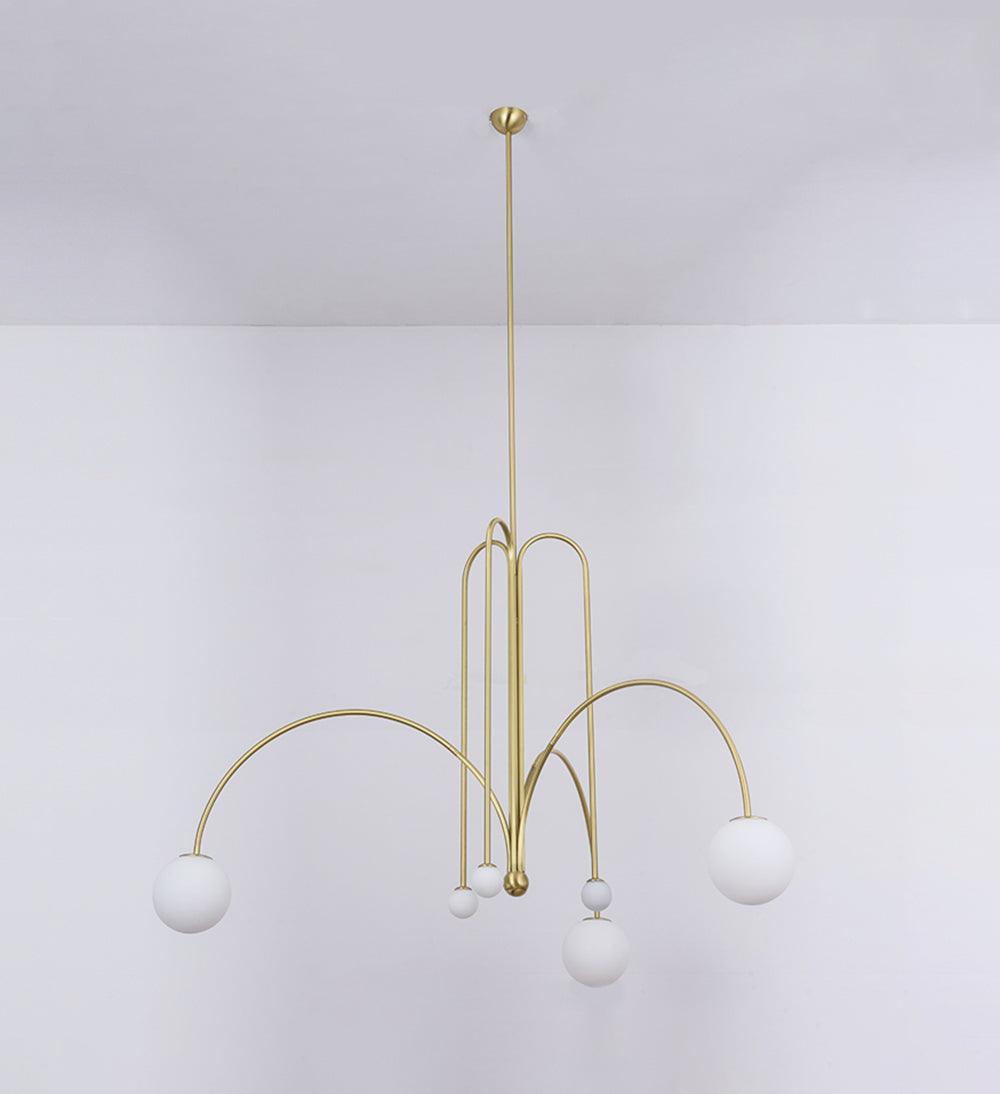 Arcova – Moderne Glazen Bol Kroonluchter Hanglamp
