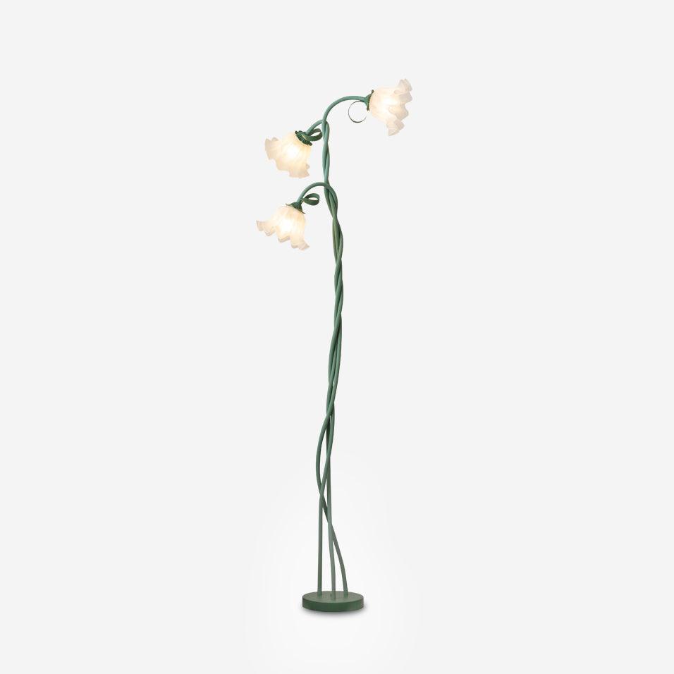 Calla – Bloemen Vloerlamp (Artistieke Staande Lamp, E27 LED)