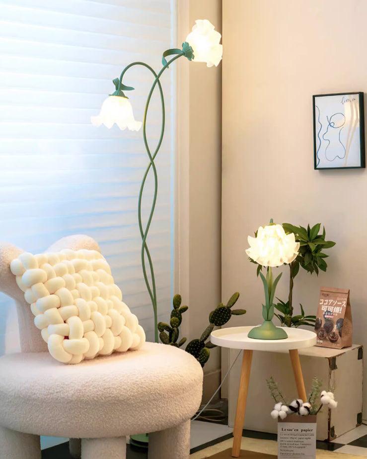 Calla – Bloemen Vloerlamp (Artistieke Staande Lamp, E27 LED)