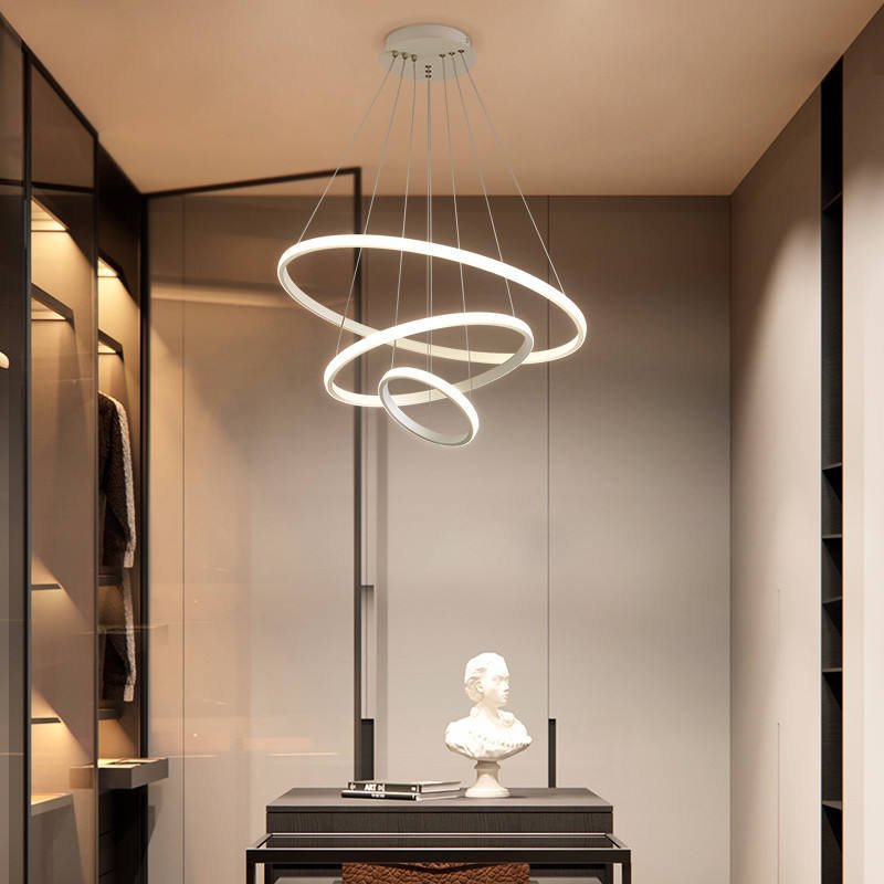 Arisha – Moderne LED Kroonluchter Met Ringen