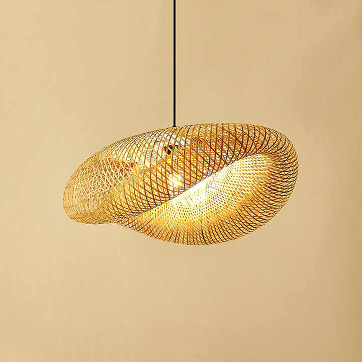 Bamora – Moderne Bamboe Hanglamp voor Warme, Stijlvolle Interieurs