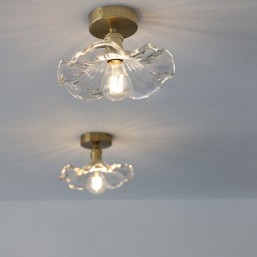 Lia – Hibiscus Glazen Plafondlamp