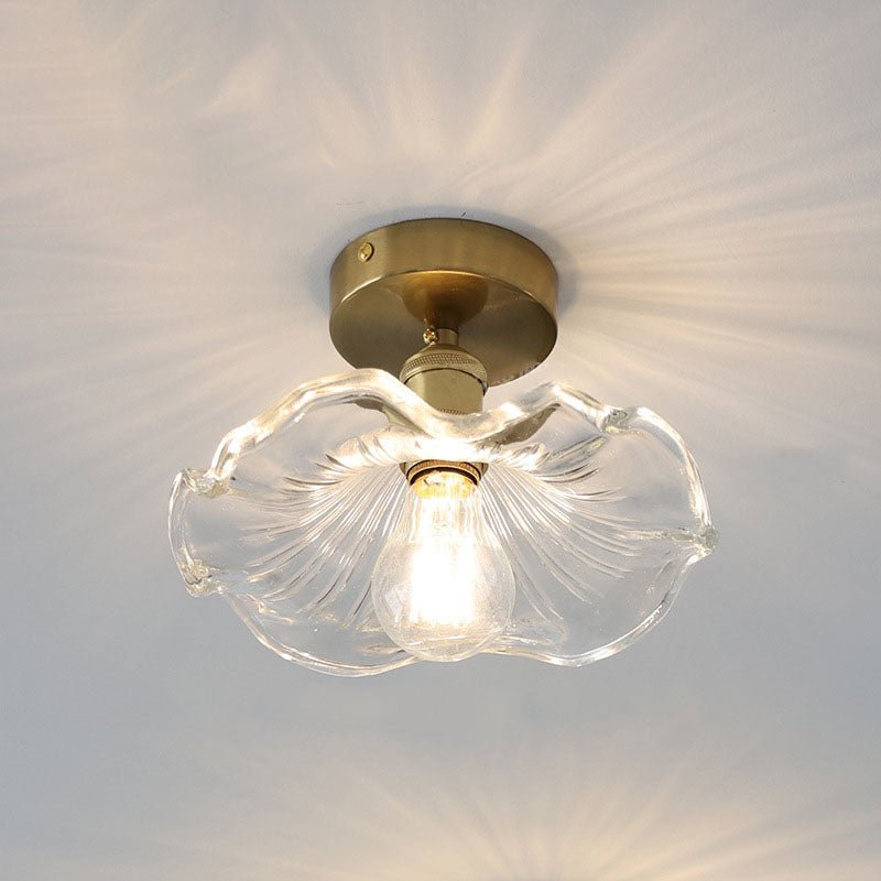 Lia – Hibiscus Glazen Plafondlamp