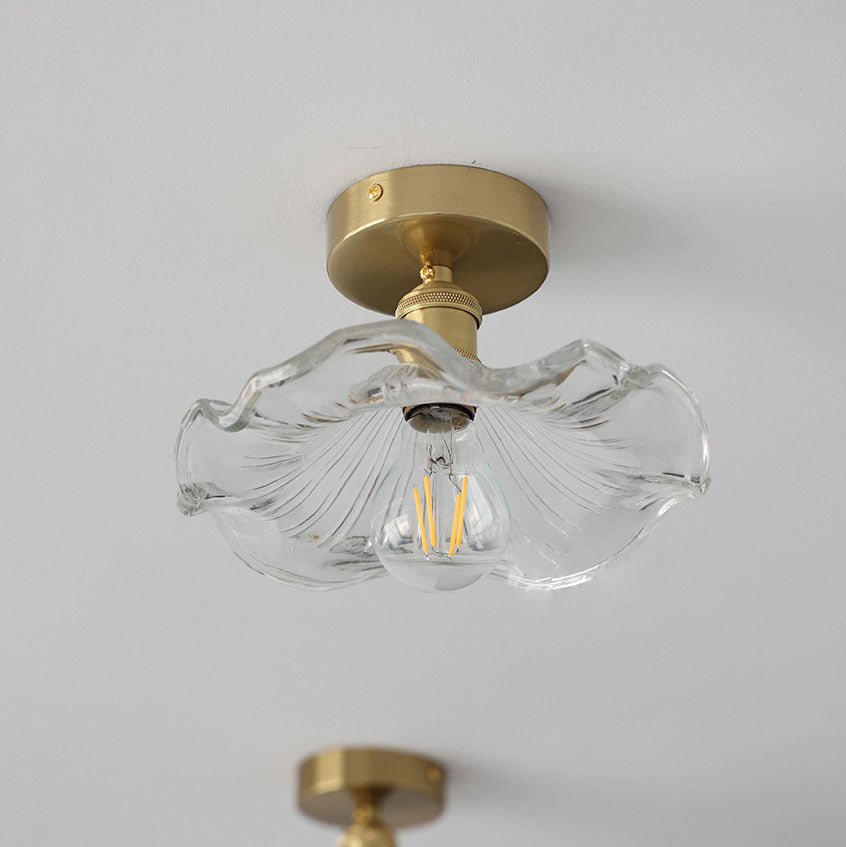 Lia – Hibiscus Glazen Plafondlamp