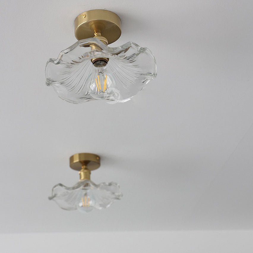 Lia – Hibiscus Glazen Plafondlamp