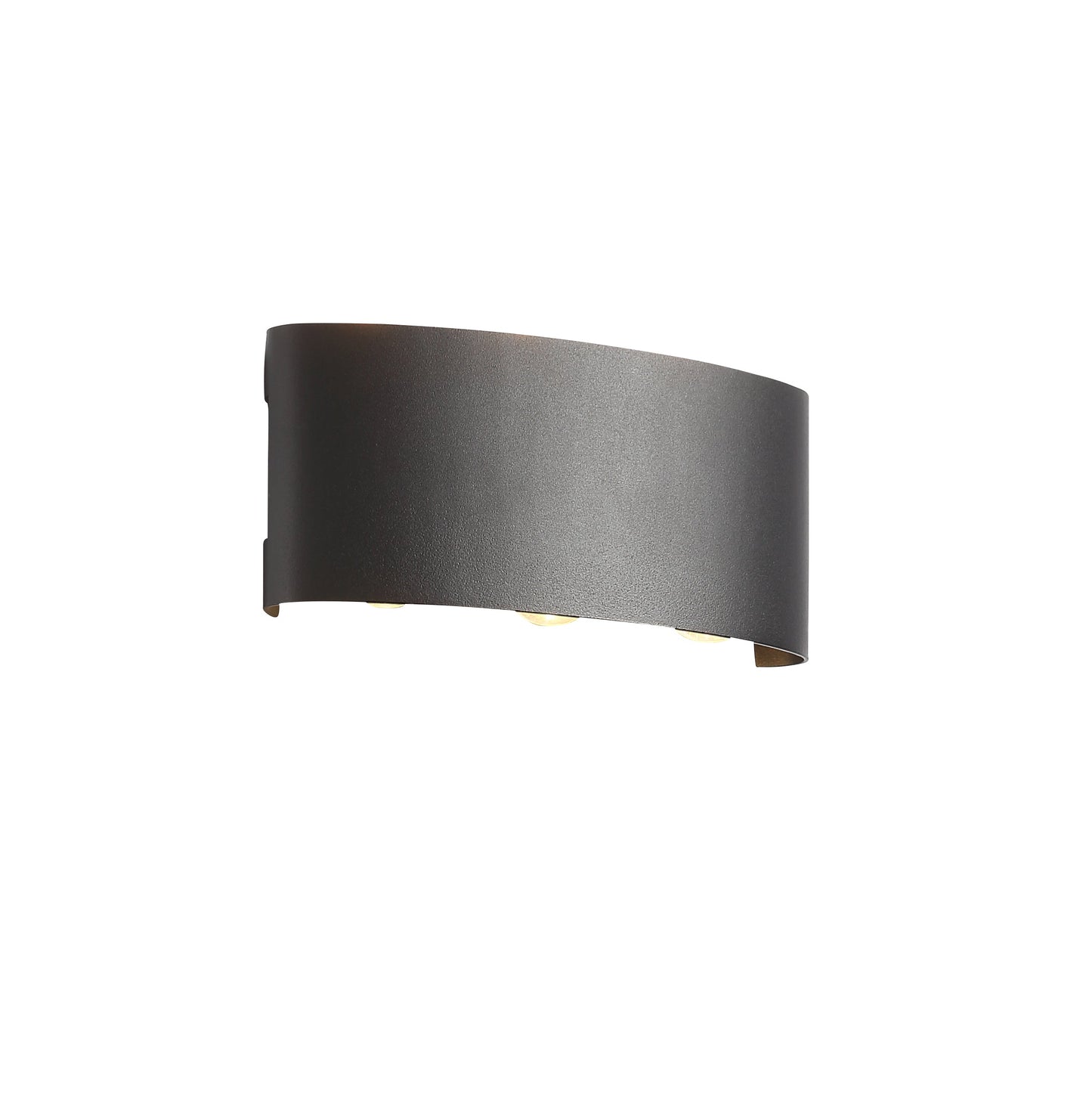 Scentora - Moderne Zwarte Buitenwandlamp 6W Voor Sfeervolle Verlichting