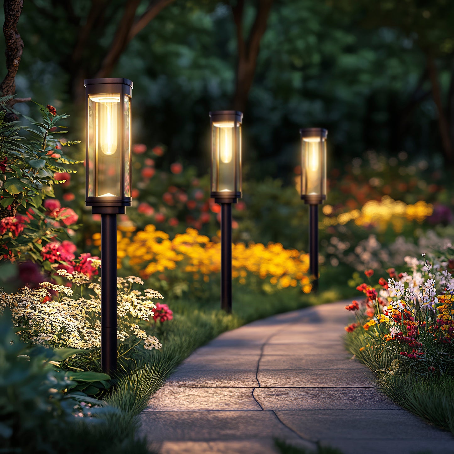 Solaro – Zonne-energie Padverlichting (Set van 2/6/8)