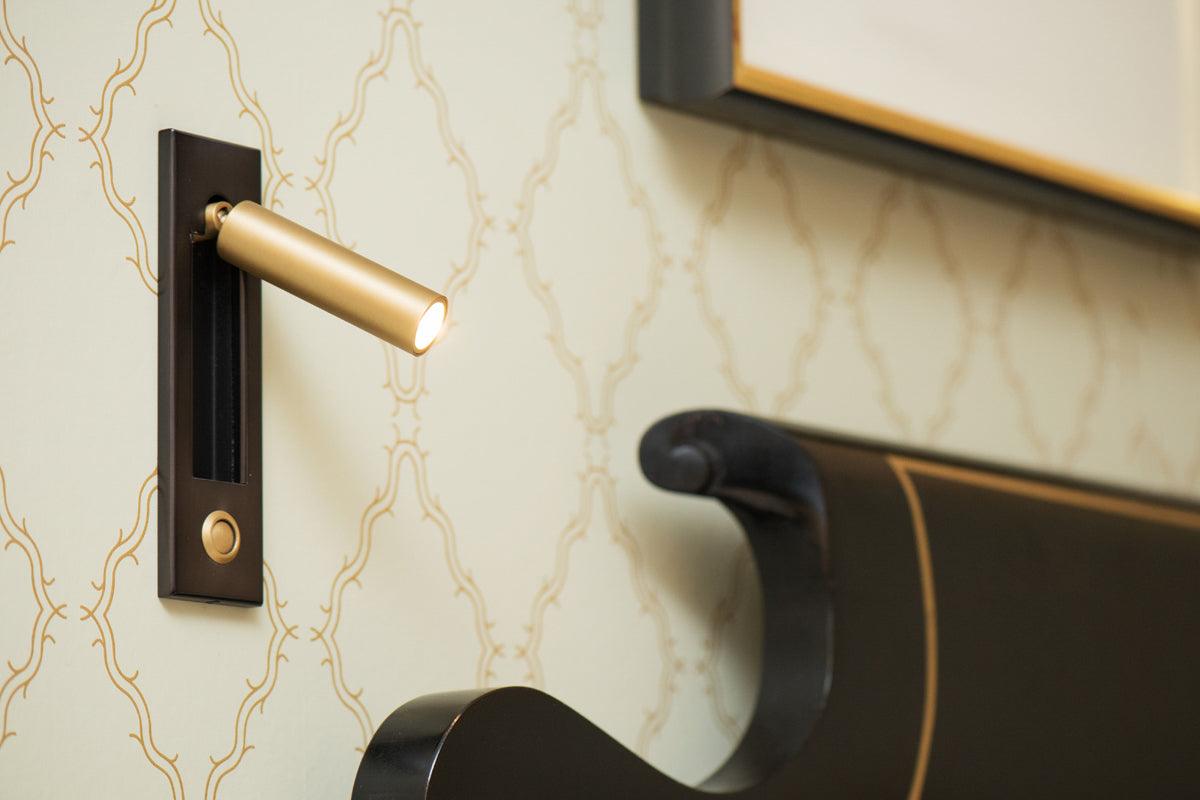 Noctis – Ingebouwde LED Wandlamp voor Slaapkamer