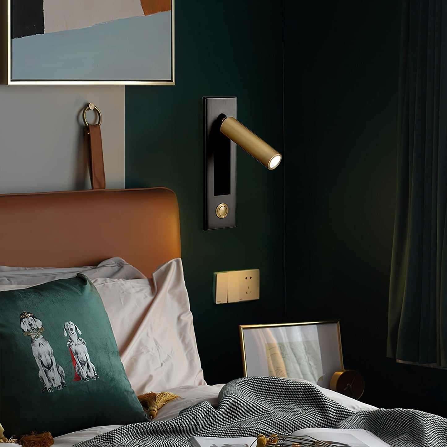 Noctis – Ingebouwde LED Wandlamp voor Slaapkamer