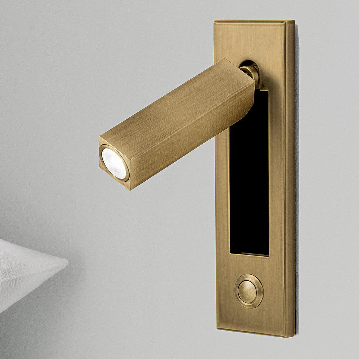 Noctis – Ingebouwde LED Wandlamp voor Slaapkamer