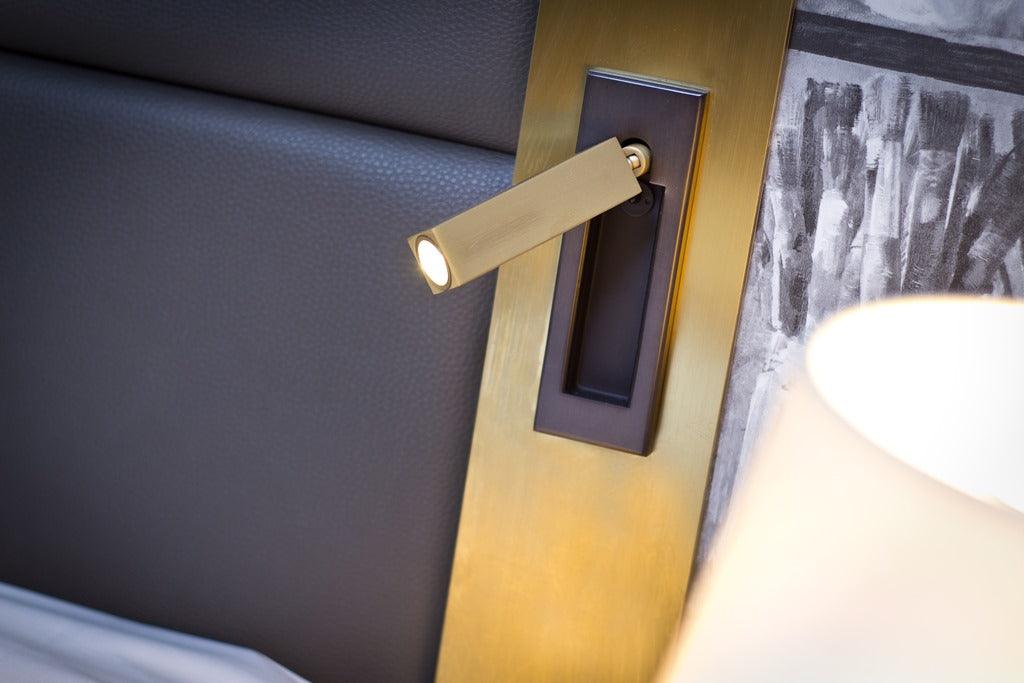 Noctis – Ingebouwde LED Wandlamp voor Slaapkamer